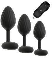 Vista previa: Vibro-plug anal Set con mando a distancia Vista previa: Vibro-plug anal Set con mando a distancia