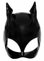 Vista previa: Kopfmaske aus Lack Cat-Look