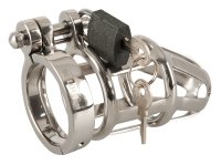 Vista previa: Jaula de castidad Keuschheitskäfig Metal para hombre