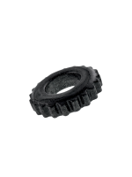 Vista previa: Oxballs PLUSHY Penisring Black Mica – Perspektivansicht