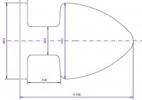 Vista previa: Buttplug Edelstahl 80mm