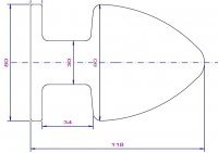 Vista previa: Buttplug Edelstahl 80mm