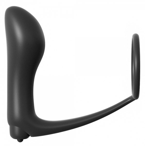 Ass-Gasm Cockring Plug Vibrador