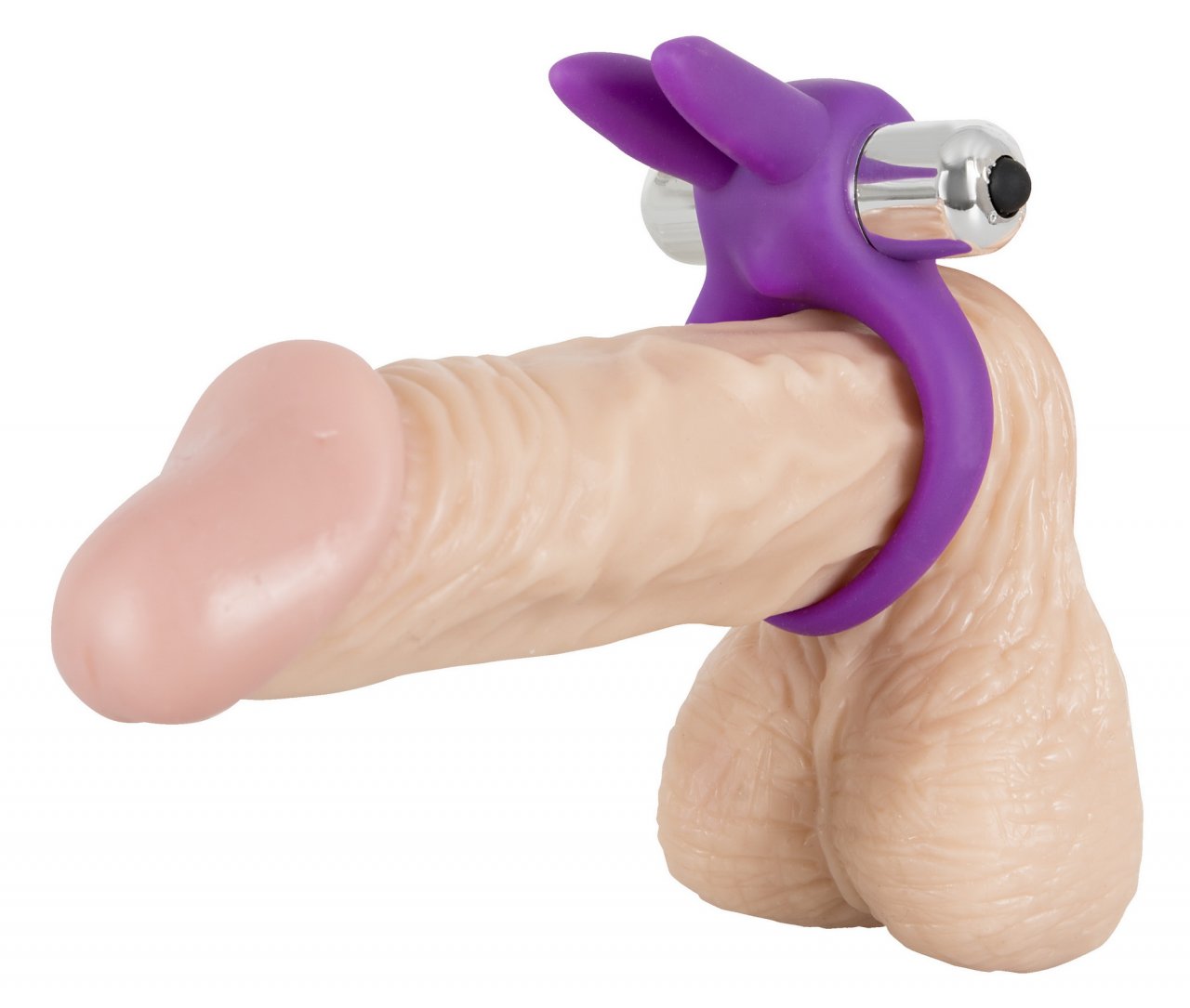 Cockring con orejas de conejo vibrantes Ø 3,5 cm