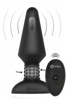 Vista previa: Analvibrator Rimming XL schwarz – mit Fernbedienung und Funktionsdarstellung