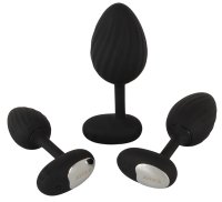 Vista previa: Vibro-plug anal Set con mando a distancia Vista previa: Vibro-plug anal Set con mando a distancia