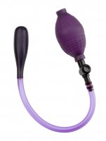 Vista previa: Morado Inflable anal Globo de Látex con Bomba de Mano